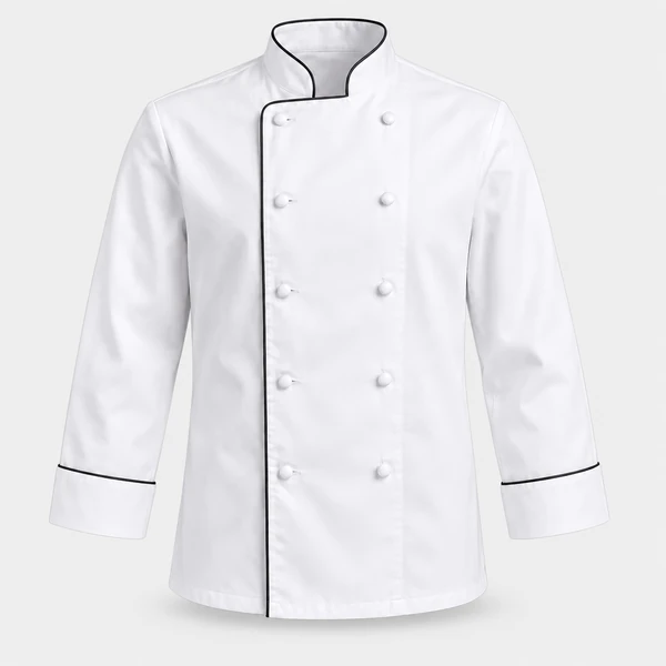 Modelo ilustrativo: Dólmã de cozinheiro